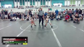 44 lbs Round 7 (8 Team) - Greyson Goebert, U2 Upstate Uprising Gold vs Redding Miller, Eagle Empire