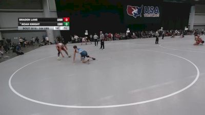 144 lbs Champ. Rd Of 64 - Noah Knight, Chickasha Wrestling vs Braden Lane, Gracie Barra Westchase Wrestling Club