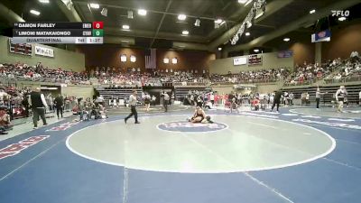 3A 157 lbs Quarterfinal - Limoni Matakaiongo, Canyon View vs Damon Farley, Emery