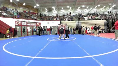 274-296 lbs Round 4 - Elijah Nolan-Watkins, North Central vs Tyler Schott, Center Grove