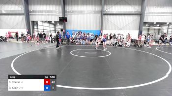 54 kg Rr Rnd 1 - Sierra Cheisa, Young Guns vs Grace Allen, Maine Trappers