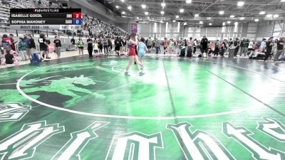105 lbs 3rd Place Match - Isabelle Goedl, Steelclaw Wrestling Club vs Sophia Mahoney, COBRA ALL-STARS / Cobra Wrestling Systems LLC