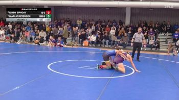 140 lbs Round 1 - Marlie Petersen, Minden vs Kindy Sproat, North Platte