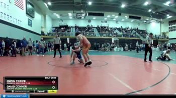 145 lbs Champ. Round 3 - David Conner, Kokomo Wildkat Wrestling Club vs Owen Trimpe, Franklin Wrestling Club
