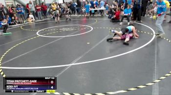 85 lbs Quarterfinal - Kodi Ivy, Soldotna Whalers Wrestling Club vs Titan Pritchett-sage, Pioneer Grappling Academy