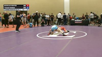 120 lbs Cons. Sub-rd Of 32 - Nicholas Nguyen, Basement Rats vs Elijah Roman, Scorpions