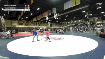 157 lbs Champ. Round 2 - David Griffith, Anderson vs Cristian Pecina, Oak Hills