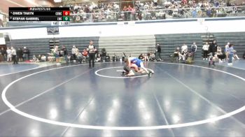 132 lbs Quarterfinal - Stefan Gabriel, Lakeland Wrestling Club vs Owen Thayn, Challis Blackheart Wrestling Club