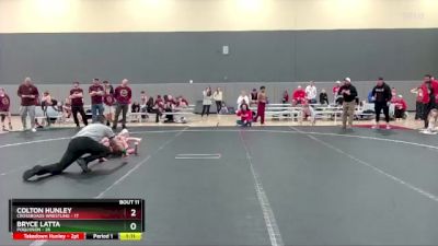 80 lbs Round 4 (6 Team) - Bryce Latta, Poquoson vs Colton Hunley, Crossroads Wrestling