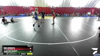 165 lbs Round 1 (16 Team) - Ben Weidman, Wisconsin Rapids vs Quinton Harcey, Cambridge-Isanti