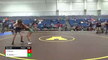 129 lbs Cons. Round 8 - Carson Bissey, Maurer Coughlin Wrestling Club vs Hayden Brady, Garrett