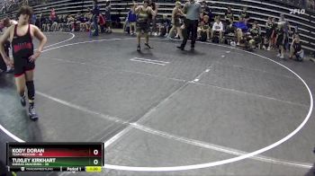 160 lbs Round 2 (6 Team) - Tuxley Kirkhart, Kansas Anaconda vs Kody Doran, Team Missouri