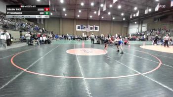 120 lbs Cons. Round 5 - Graidy Rice, Jackson vs Ty Whitlock, Harrah