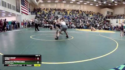 165 lbs Champ. Round 2 - Cole Gnap, REVERE vs Maksym Petrechko, VALLEY FORGE