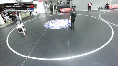 138 lbs Cons. Sub-semis - Samuel Rodriguez, MTC - MANTANONA TRAINING CENTER vs Maxim Sim, World Team Training Center