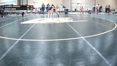 123 lbs Consi Of 32 #2 - Clarissa Cisneros, Northview vs Ashlyn Hemm, USA Gold