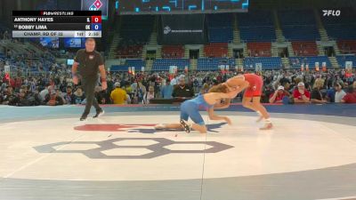 100 lbs Champ. Rd Of 32 - Anthony Hayes, IL vs Bobby Lima, OK