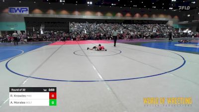 60 lbs Round Of 32 - Rocco Knowles, Pride WC vs Adrian Morales, Wolf Pack WC