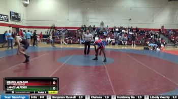 132 lbs Round 2 - James Alford, Helena vs Okoye Walker, Carver Birmingham
