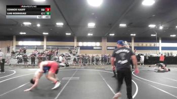 165 lbs Consi Of 32 #2 - Connor Hauff, Fighting Squirrels WC vs Luis Rodriguez, Az Cross Train