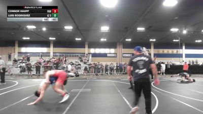 165 lbs Consi Of 32 #2 - Connor Hauff, Fighting Squirrels WC vs Luis Rodriguez, Az Cross Train