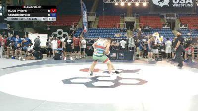 190 lbs Cons. Rd Of 32 - Jacob Phelps, Wisconsin vs Karson Snyder, Pennsylvania