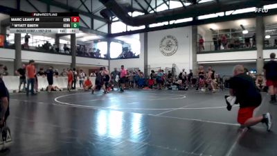 197-218 lbs Round 3 - Wyatt Smith, Kewanee vs Marc Leahy Jr, Triad Knights WC