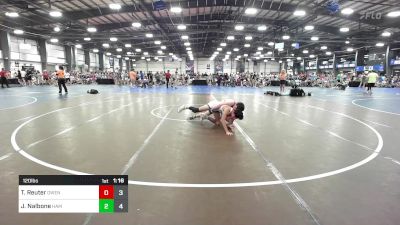 120 lbs Rr Rnd 2 - Trayton Reuter, Owen Valley vs James Nalbone, Hammer Wrestling Club