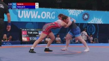 76 kg Final 3-5 - Elmira Yasin, Turkiye vs Piper Fowler, United States