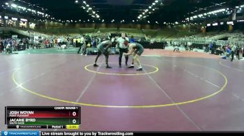 160 lbs Champ. Round 1 - Jacarie Byrd, South Dade vs Josh Woyan, Point Pleasant
