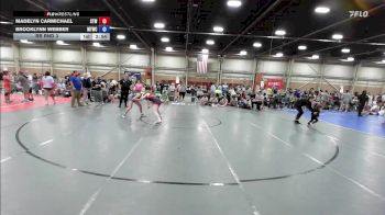 57 kg Rr Rnd 3 - Madelyn Carmichael, Cordoba Trained - GHSE vs Brooklynn Webber, New England Trappers Black - GHSE