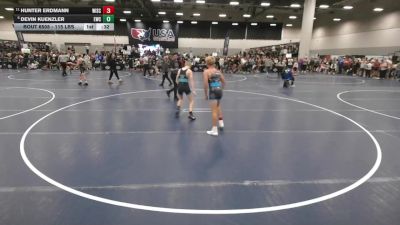 115 lbs Champ. Rd Of 16 - Hunter Erdmann, Wisconsin vs Devin Kuenzler, Eaglecrest Wrestling Club