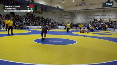 153 lbs Consi Of 8 #1 - Matthew Centeno, Esperanza vs Hunter Luna, St. Francis