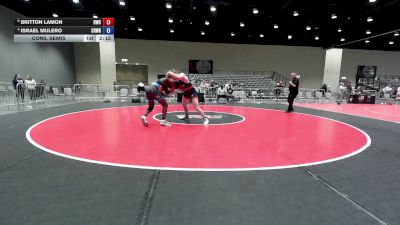 215 lbs Cons. Semis - Britton Lamon, Husky Wrestling Club vs Israel Mulero, Crutchmer Wrestling