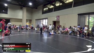 95 lbs Round 2 (6 Team) - Dandre Adams, Predator WC vs Mark Garren, Glasgow WA