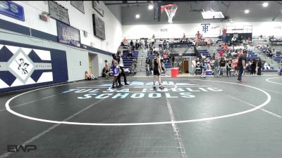 106 lbs Quarterfinal - Logan Long, Henryetta vs Josiah Offeigbu, Bookert T Washington