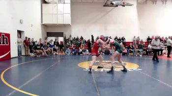 140 lbs Cons. Round 3 - Makinnen Heaps, Evanston vs Hannah Wicks, Falcon