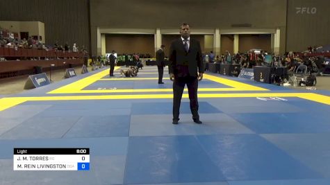 JOSEPH M. TORRES vs MAX REIN LIVINGSTON 2024 Pan IBJJF Jiu-Jitsu No-Gi Championship