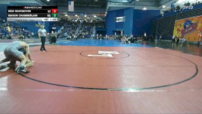 190 lbs Champ. Round 1 - Mason Chamberlain, Malvern Prep vs Reid Whitmoyer, Gettysburg