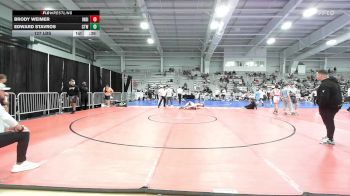 127 lbs Rr Rnd 1 - Brody Weimer, Indiana Outlaws Gold vs Edward Stavros, CTWHALE