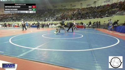 101 lbs Round Of 32 - Devin Rickner, Glenpool JH vs Bryson McQueen, Broken Arrow