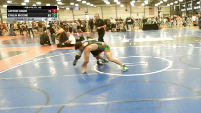 170 lbs Consi Of 32 #2 - Jayden Hamm, PA vs Collin Moore, MO