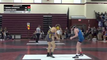 126 lbs Round 2 - Quentin Smith, Hinton vs Rowan Catherson, Clear Creek-Amana