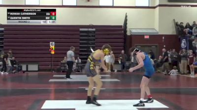 126 lbs Round 2 - Quentin Smith, Hinton vs Rowan Catherson, Clear Creek-Amana