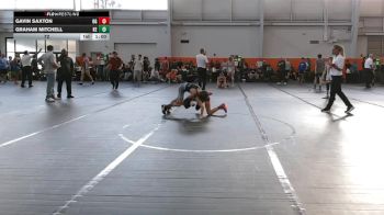 72 lbs Round 2 (6 Team) - Gavin Saxton, Ohio Gold vs Graham Mitchell, Killter Elite