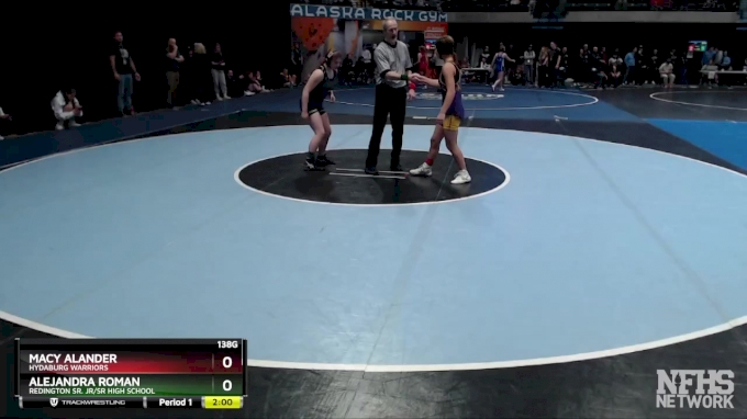 138g Champ Round 1 Macy Alander Hydaburg Warriors Vs Alejandra