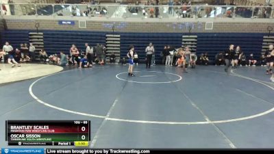 85 lbs Round 5 - Oscar Sisson, Timberline Youth Wrestling vs Brantley Scales, Mountain Man Wrestling Club