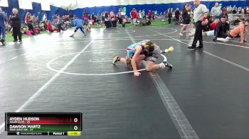88 lbs Round 5 (8 Team) - Dawson Martz, Ohio Gold 10k vs Ayden Hudson, Killer Elite