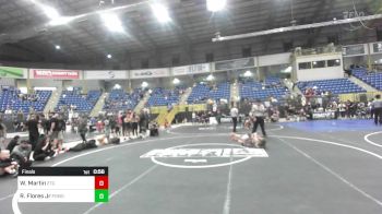 78 lbs Final - Wesley Martin, 2tg vs Richard Flores Jr, Pomona Elite