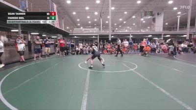 100 lbs Quarterfinals (8 Team) - Parker Biel, Ohio Gold vs Sean Tanner, Wayne Danger